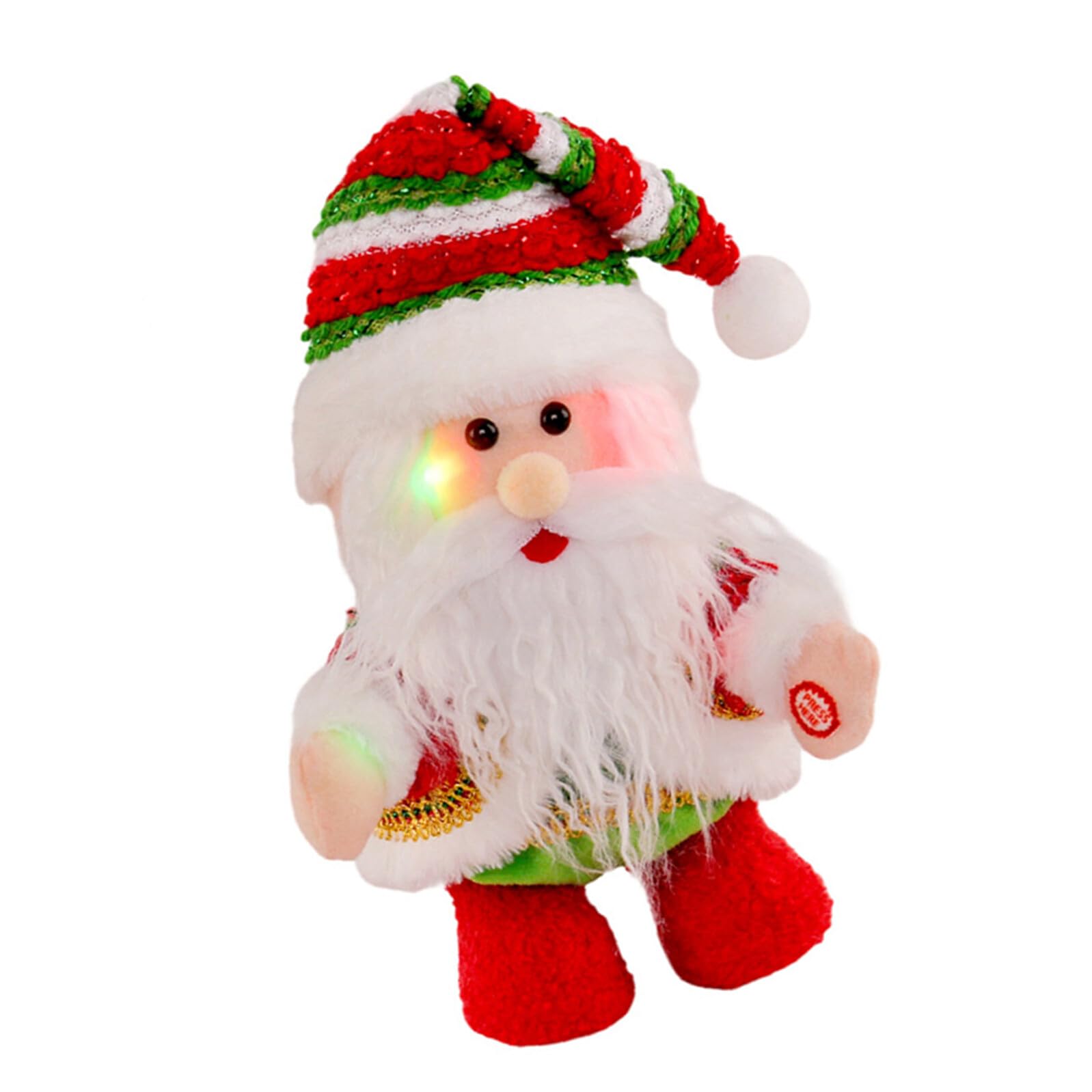 Père Noël animé et musical pour réussir votre décoration hiver