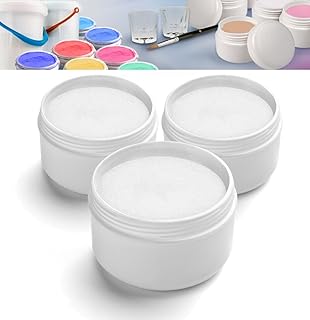 EuBeCos 90g Acryl Luxus Puder 3 x 30g Weiß MADE IN GERMANY und 100% PBO-FREI!