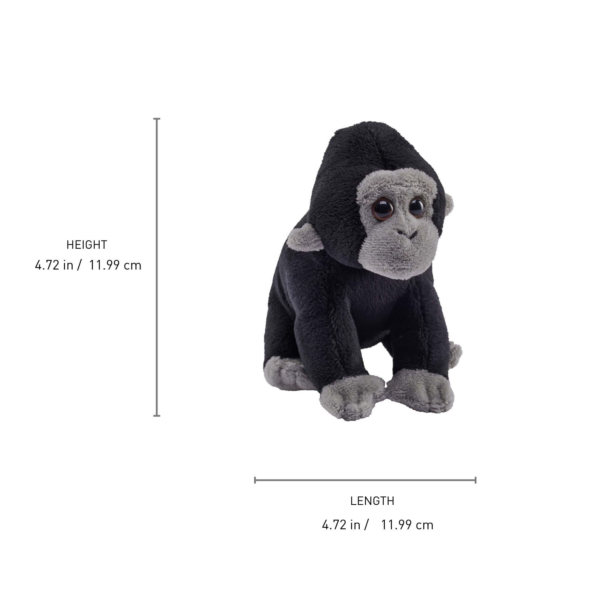 Amazon.com: Wild Republic Pocketkins Gorilla Stuffed Animal - 5