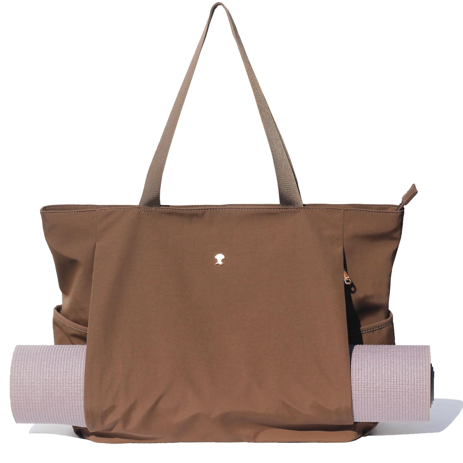 ESVANYoga Mat Bag Yoga Tote Carrier Shoulder Bag Carryall Tote for Office,Yoga,Pilates,Travel,Beach and Gym