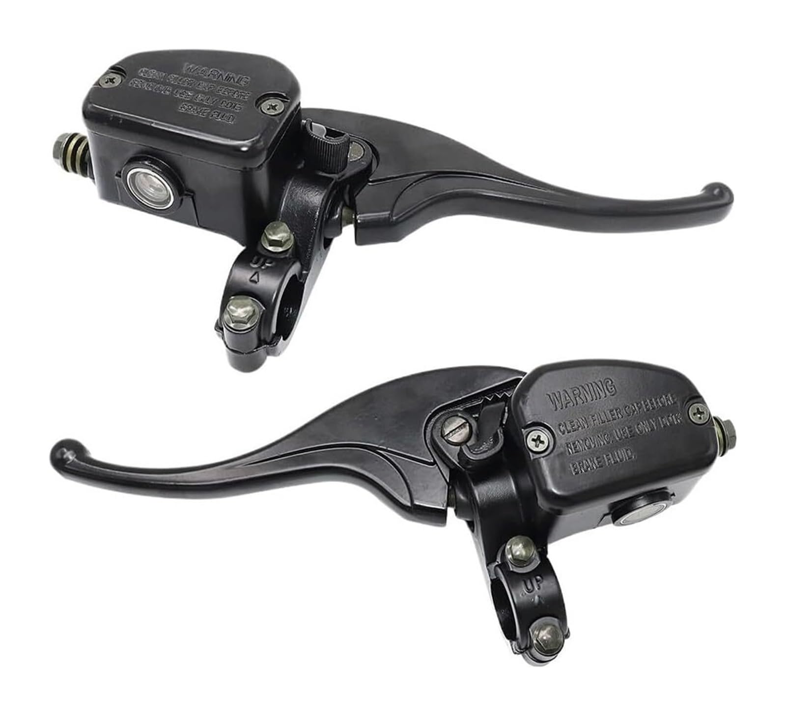 Eamrfvqt 14Mm Rihgt Brake Clutch Levers, Aluminum Brake Clutch Lever