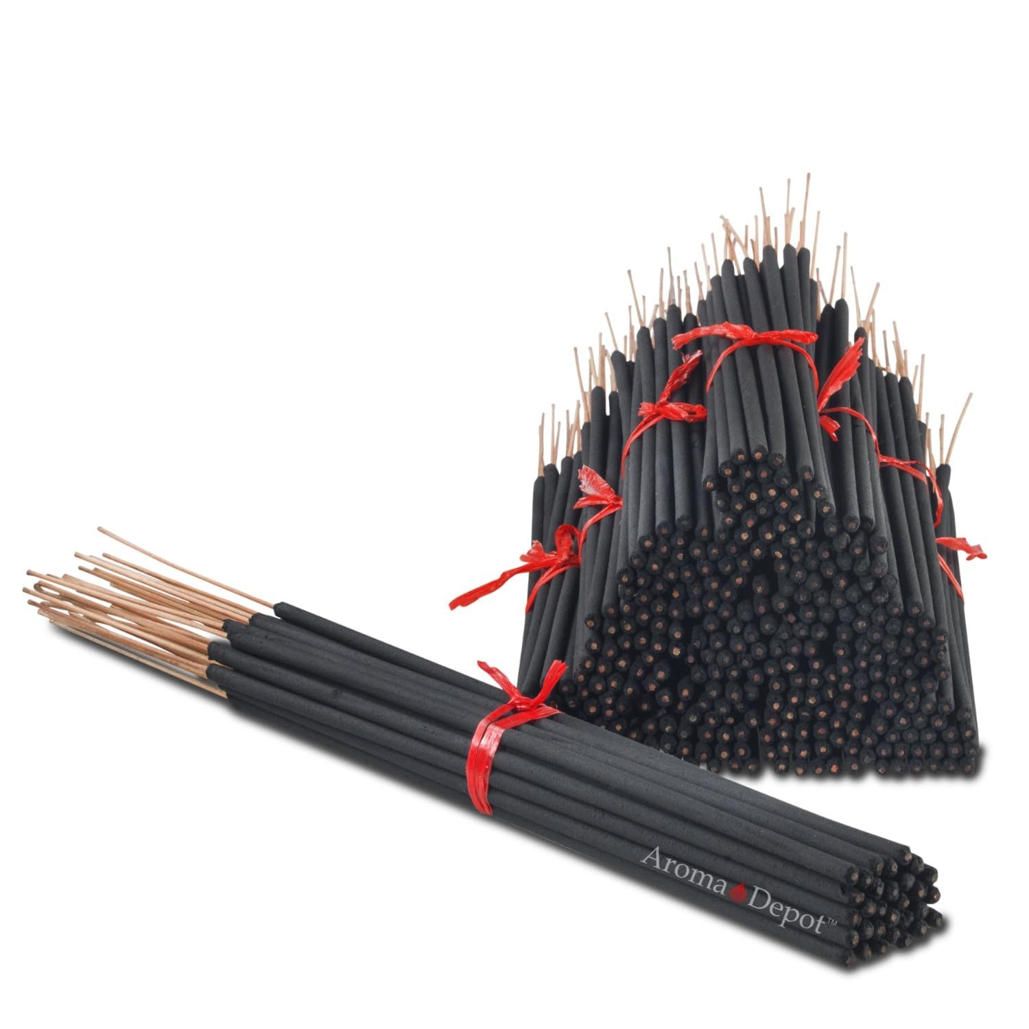 Aroma Depot19'' Black Raspberry Vanilla Most Exotic Incense Sticks. One Bundle Approx 27 to 30 Sticks, Jumbo 19 inch Long, Natural 19'' Extra Large Incense Sticks. Burns for 3 to 4 Hours Each.