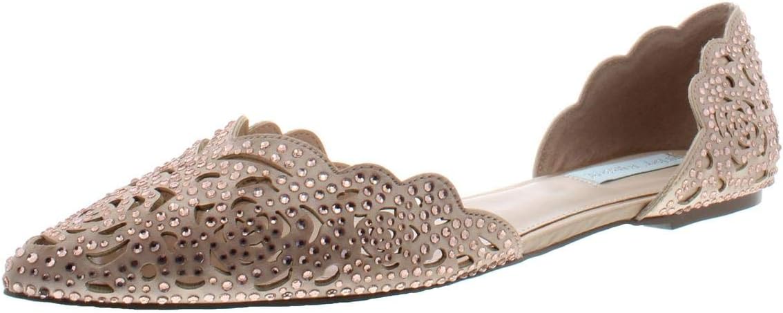 Betsey Blue Johnson Women's SB-Lucy, Blush Satin, 6.5 M US