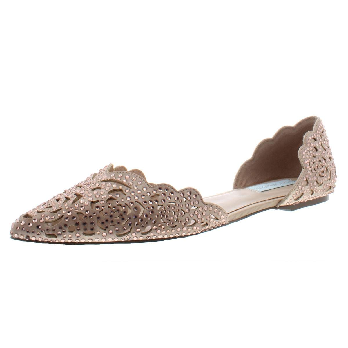 Betsey Blue Johnson Women's SB-Lucy, Blush Satin, 6.5 M US