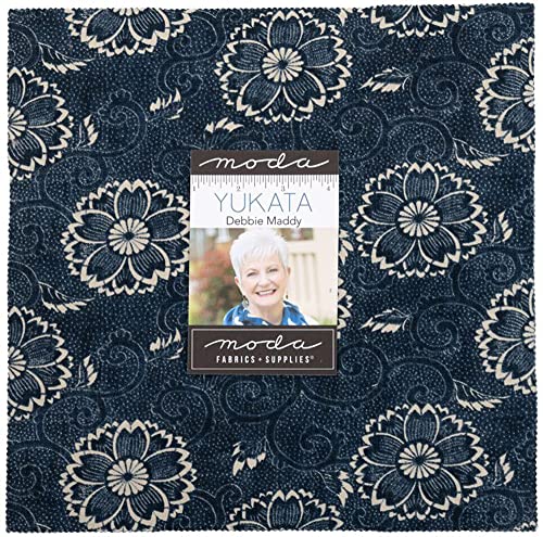 Yukata Layer Cake®, 42-10" Precut Fabric Quilt Squares By Debbie Maddy #TOP9