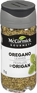 McCormick Gourmet (MCCO3), New Bottle, Premium Quality Natural Herbs & Spices, Oregano Leaves, 11g