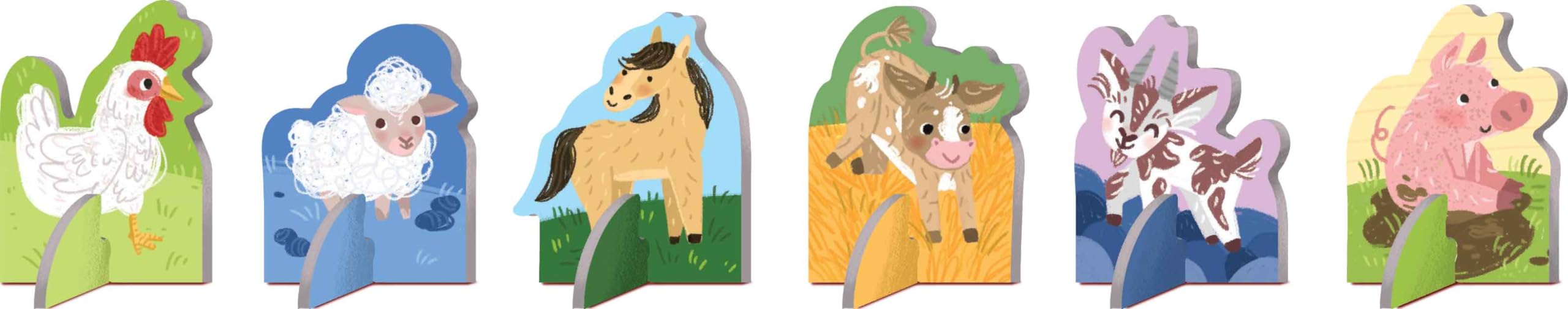 Nella fattoria. Amici animali. Ediz. a colori. Con gioco da tavolo