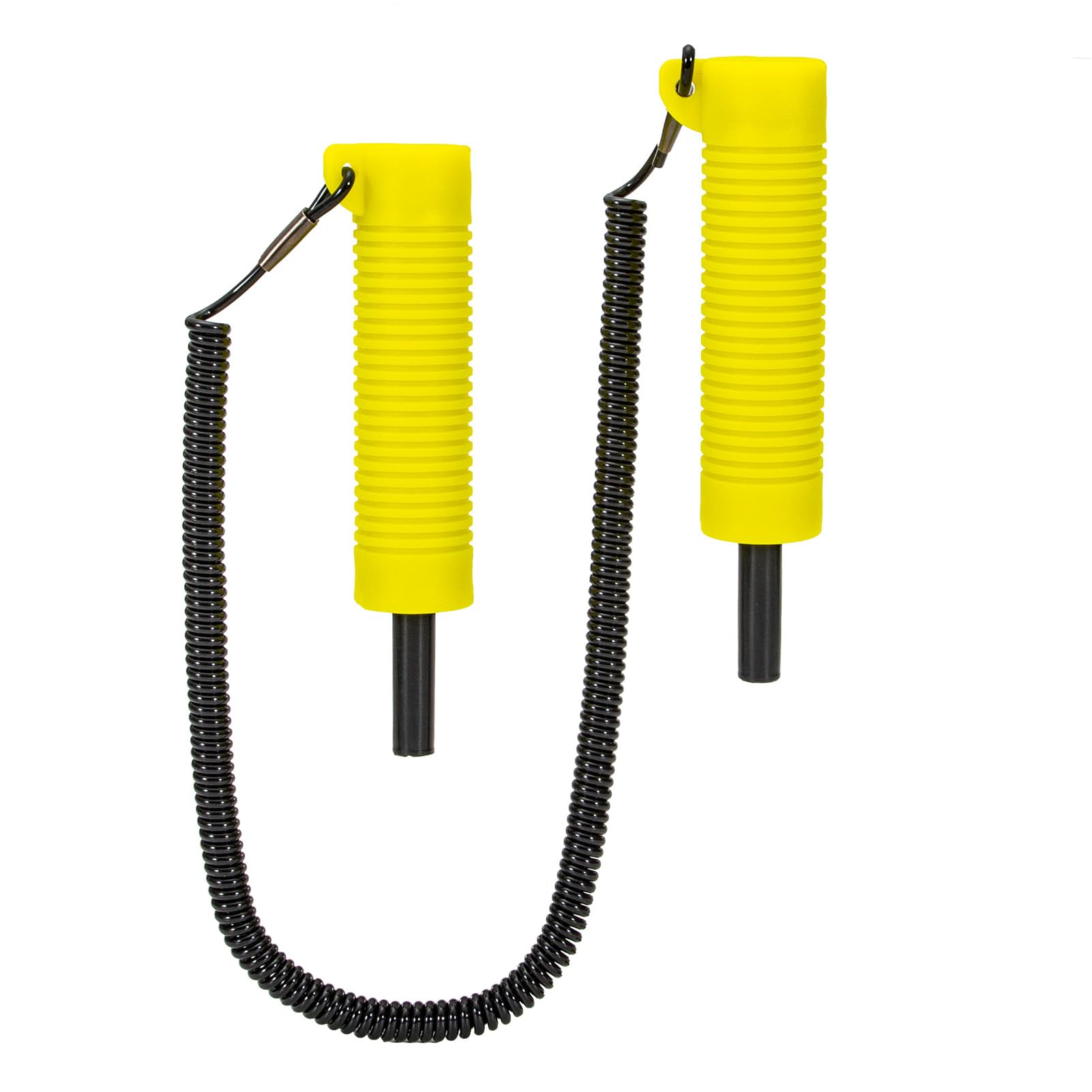 Eisfischen Einziehbarer Eisbohrer Tragbarer Eisbohrer Ausziehbarer Eislochöffner Zum Eislaufen Winterangelausrüstung für Eisaktivitäten PVC Edelstahl ABS-Materialien (YELLOW)