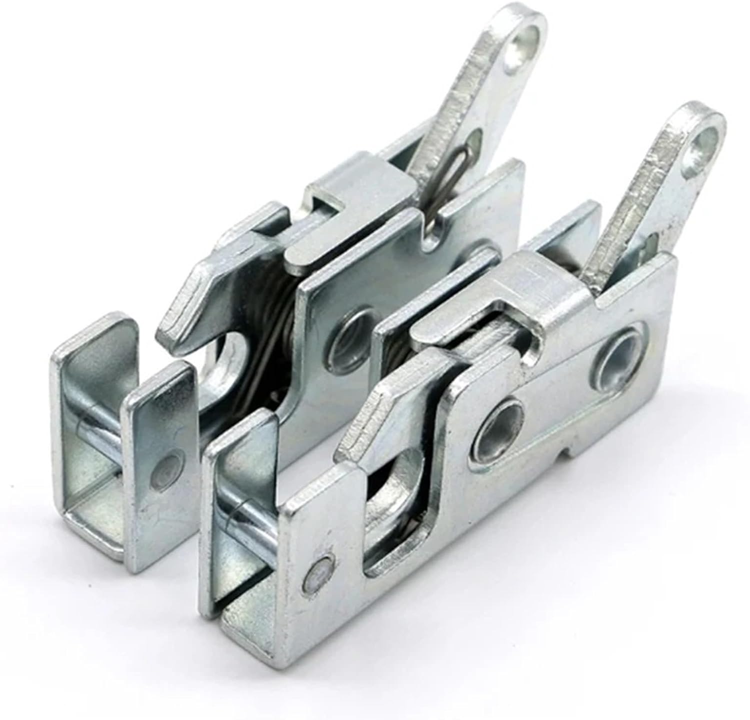 Automotive Rotary Manual Latch Rotary Latches Door Panel Metal Concealed Rotary Slam Lock Latch 1Pcs(A Pair of XK722-4)