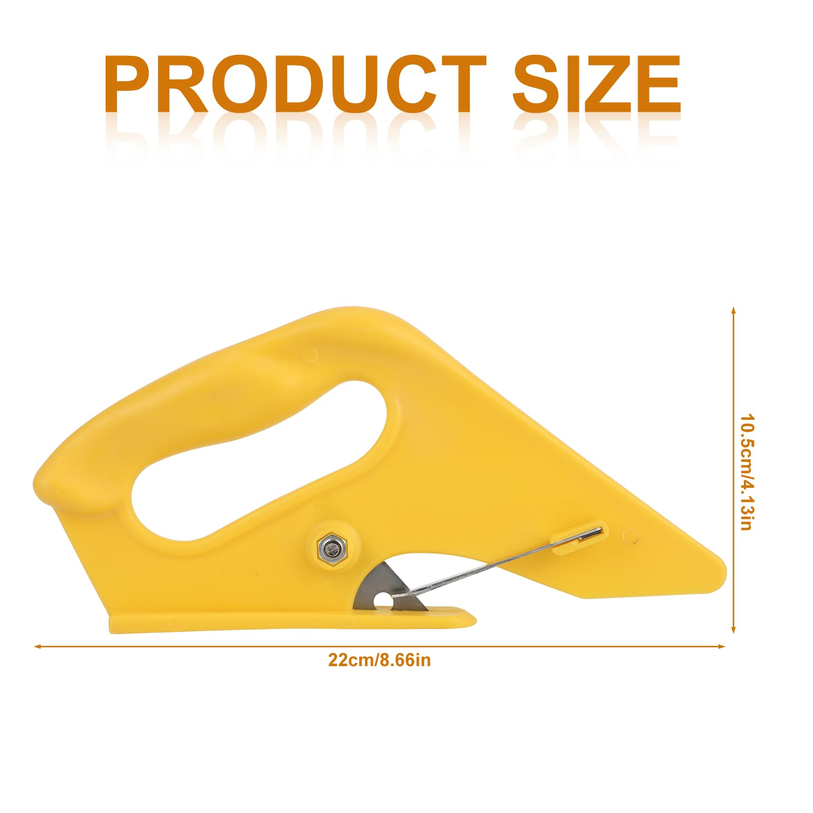 Taglierina per Tappeti, Forbici per Impieghi Gravosi Forbici Multiuso Taglierino Professionale Coltello per Tappeti Utensile da Taglio per Tappeti Carta da Parati Cartone Pelle