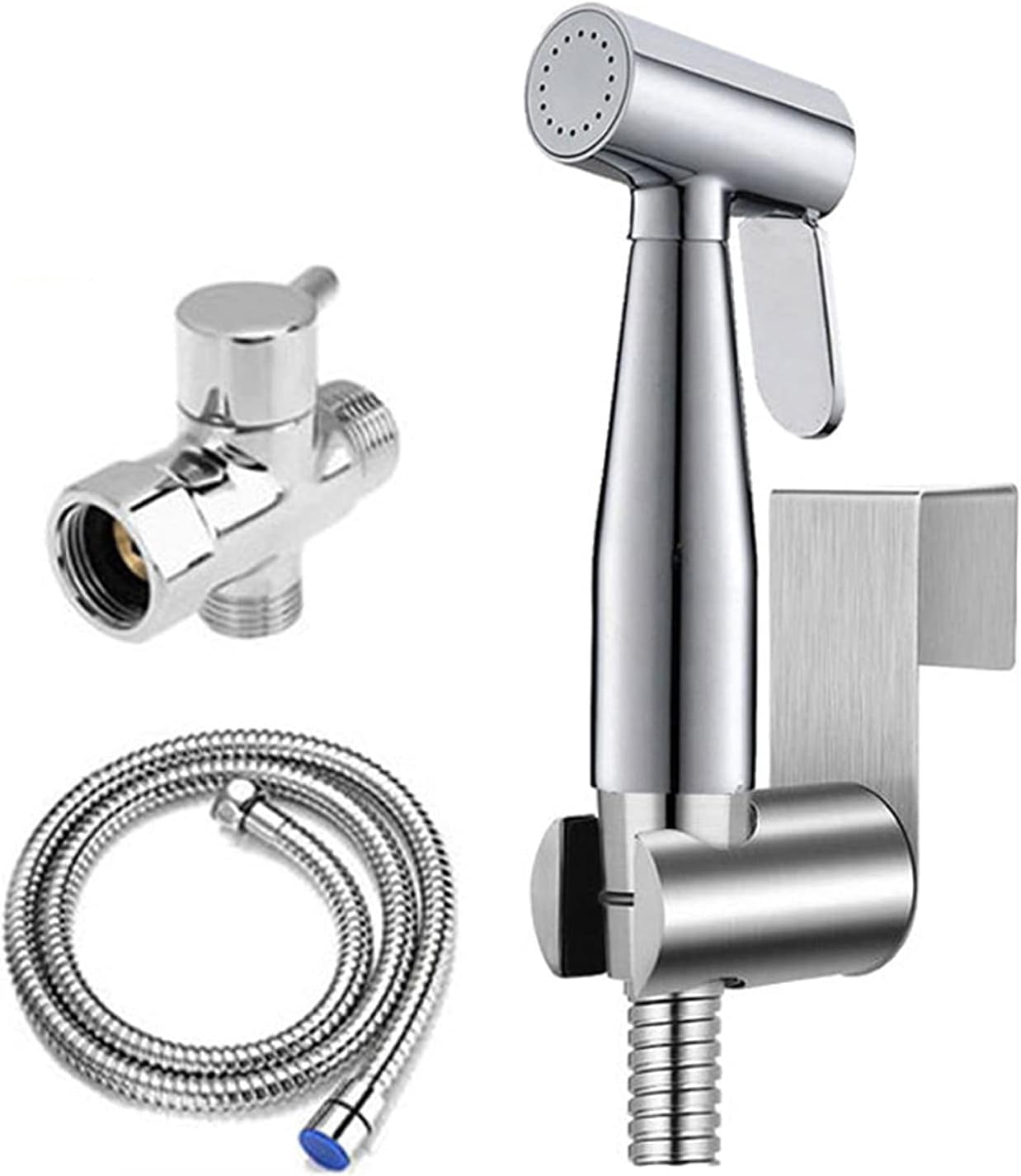 Bidet Sprayer Kit for Toilet Handheld Stainless Steel Cloth