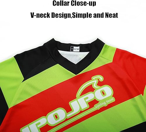 Miniatura 5 de Ciclismo Jersey Hombres MTB Motocross Gear Downhill Racing Shirt Mountain Bike Wear