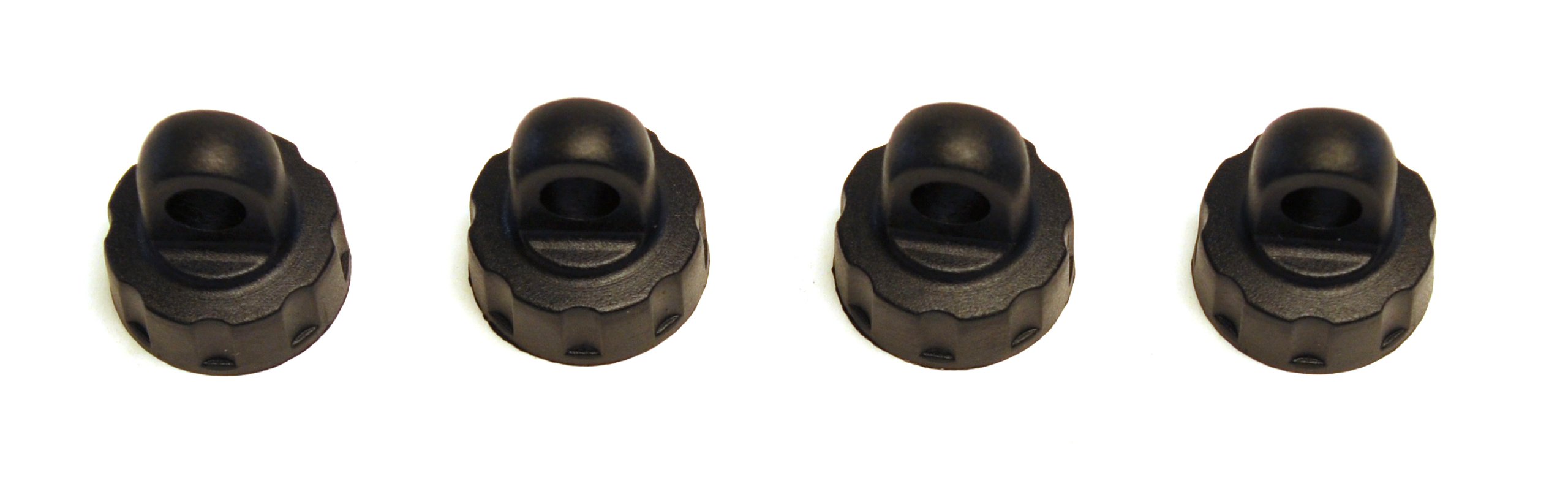 Racers EdgeTG2025C RTR Plastic Shock Caps, 4-Piece