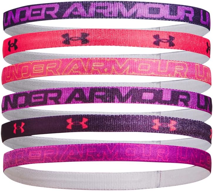 Under Armour Girls Graphic Headbands 6-Pack