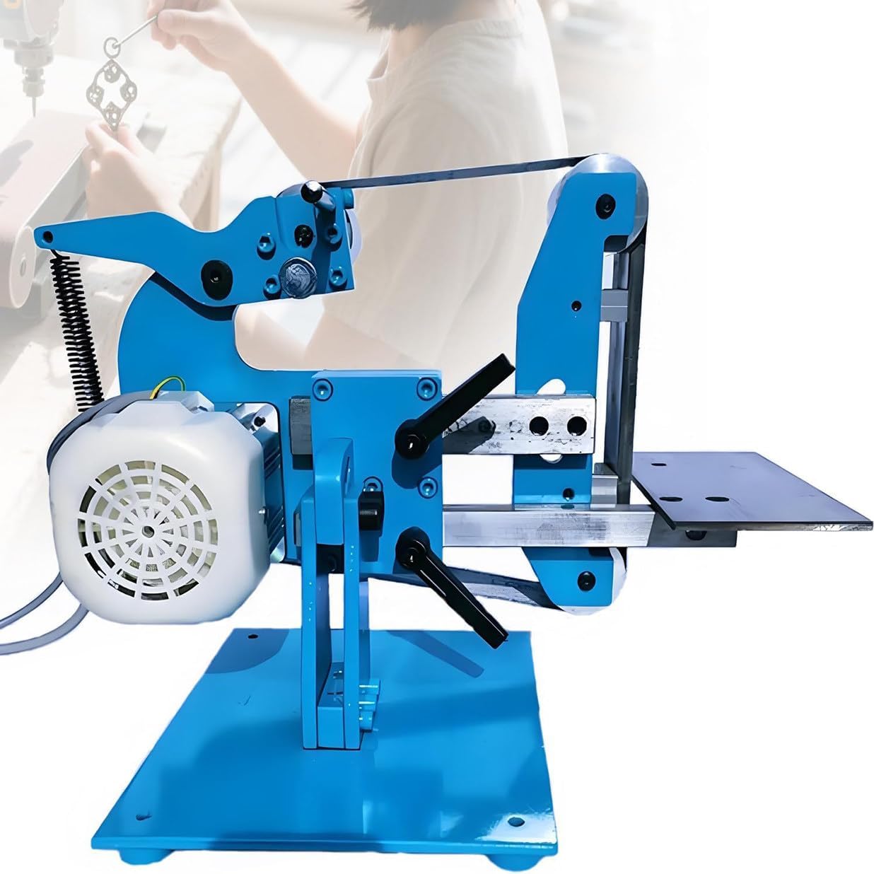 The Ultimate Electric Belt Sander: Your Go-To Tool for DIY and Professional Grinding Needs!