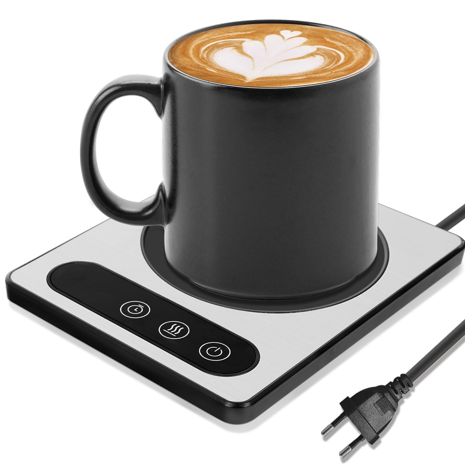 Kaffeewärmer Elektrisch | 9 Temperaturen Timer LED Anzeige