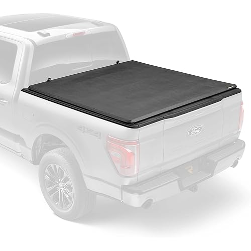 RealTruck Extang Trifecta e-Series Soft Folding Truck Bed Tonneau Cover | 77456 | Fits 2019 - 2025 Chevy/GM Silverado/Sierra, works w/ MultiPro/Flex tailgate (w/o CarbonPro bed) 5' 10" Bed (69.9")