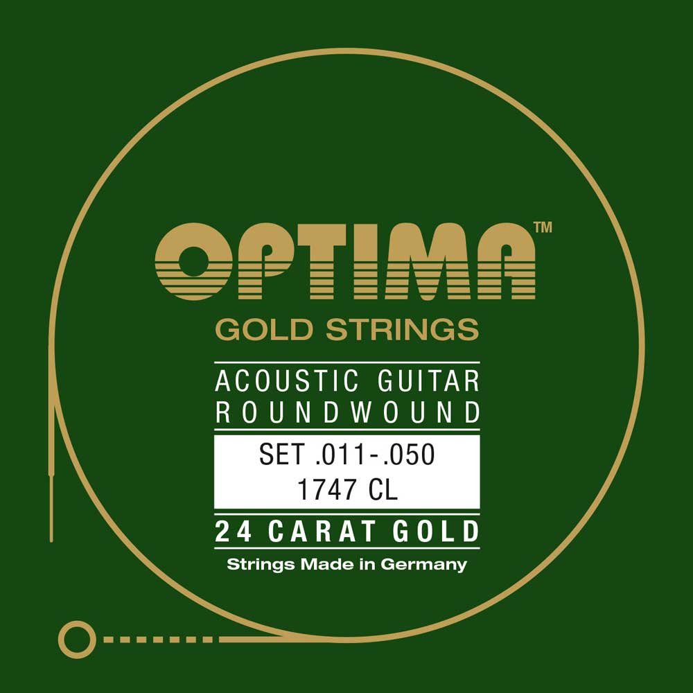 Optima, Corde Per Chitarra Acustica/Folk Gold Strings, Set, 1747.CL - 4