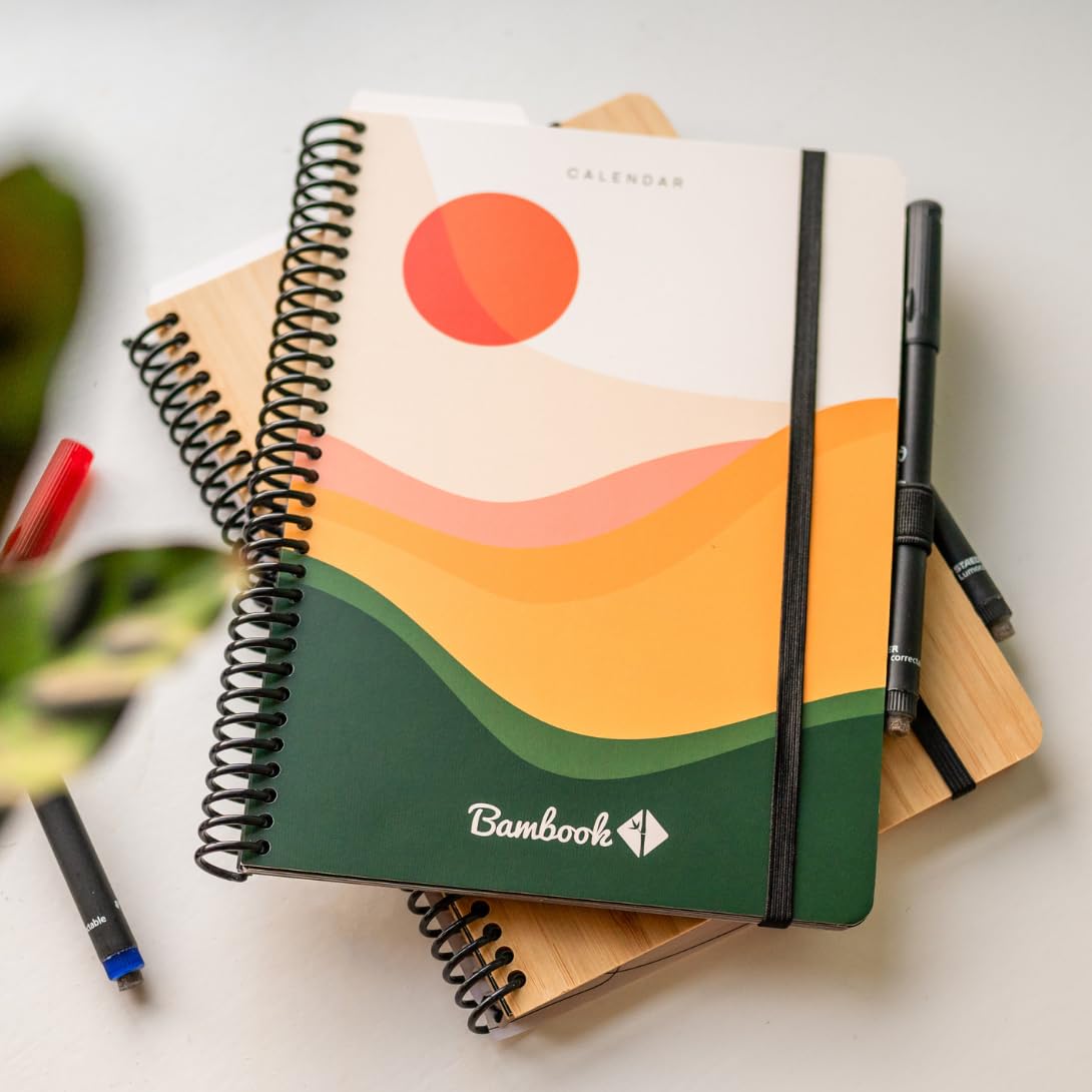 Bambook Agenda - Luxe Bamboe Hardcover - A5