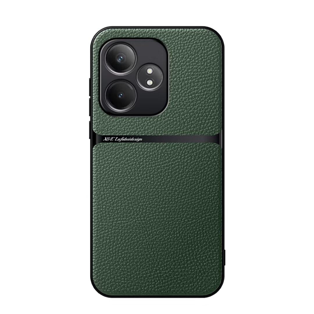 YUECXIN Cover Magnetica per Realme GT 6 5G/Realme GT 6T 5G Compatibile con MagSafe, Custodia Ultra Sottile Traslucida Opaca PC Posteriore Morbido Antiurto TPU Bumper Case. Verde YUECXIN Cover Magnetica per Realme GT 6 5G/Realme GT 6T 5G Compatibile con MagSafe, Custodia Ultra Sottile Traslucida Opaca PC Posteriore Morbido Antiurto TPU Bumper Case. Verde