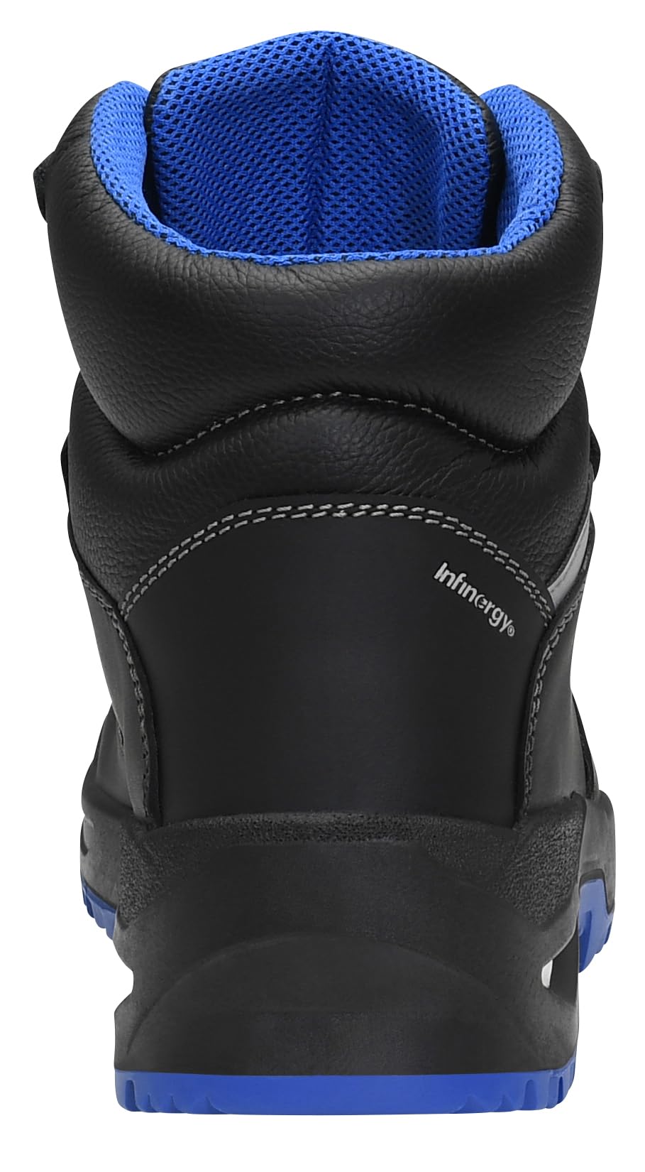 ELTEN LEONARDO XXSG black-blue Mid ESD S3 | Sicherheitsschuhe für Damen & Herren, Stahlkappe, leicht, atmungsaktiv, Gr. 45