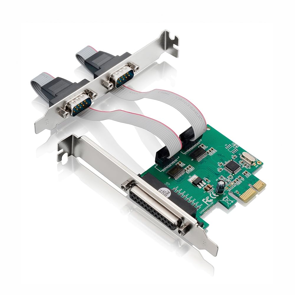 Amazon | Nsodigry 拡張カード 36 PCIe X1 CH382L 2S1P 産業用 232+1