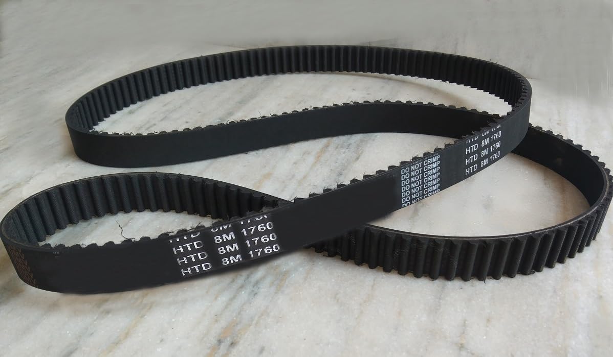 Revolt Original matrix Drive Belt for RV400 Electric Motorcycle, timing belt, Directly imported from Japan (1760 HTD 8M