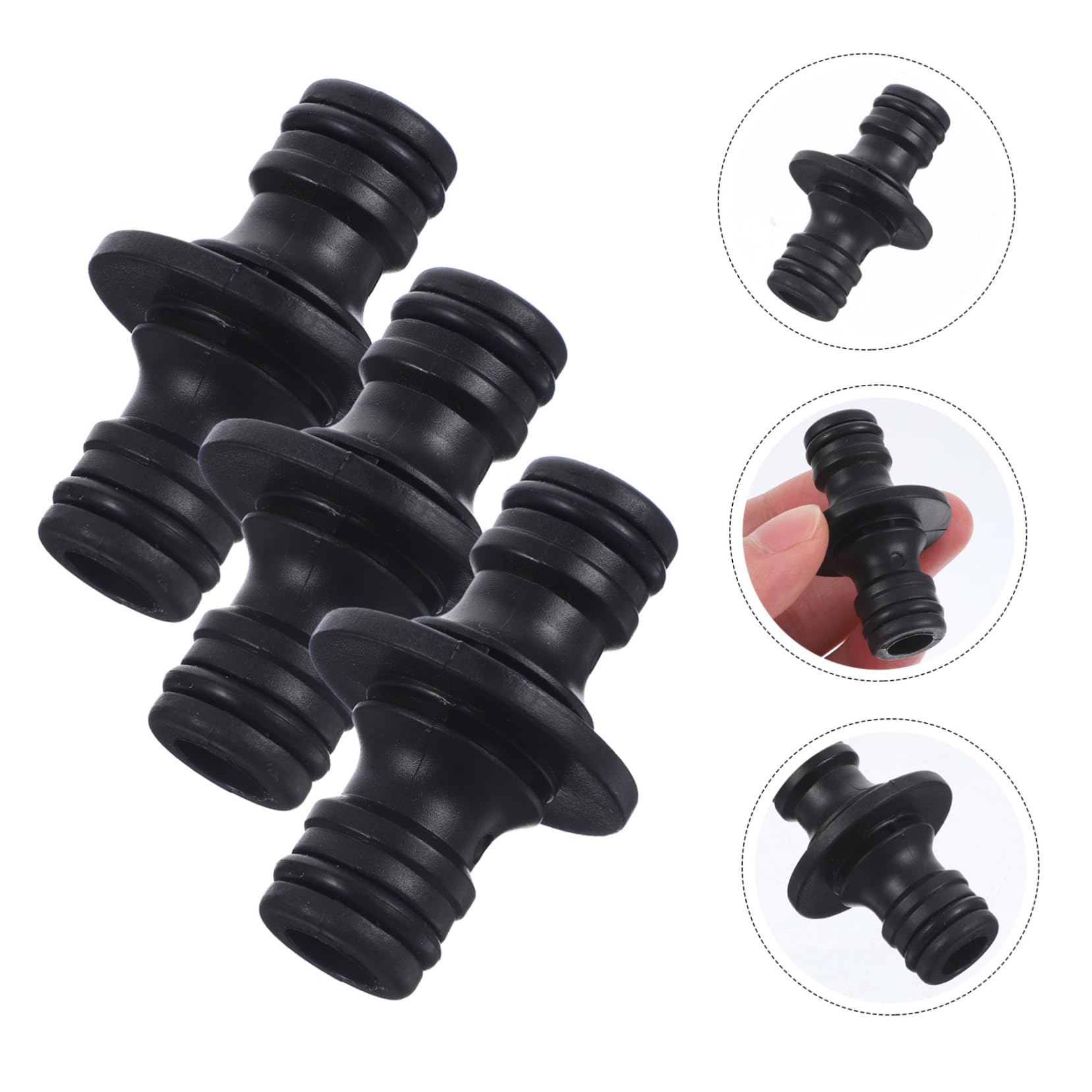Mikikit 5 Set Adattatori per Raccordi per Irrigazione Connettori per Estensione E Giardinaggio Facile Installazione per Irrigazione Lavaggio Auto E Hobbistica 25 Pezzi*5