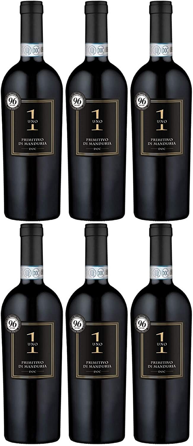 Masseria La Volpe Uno Primitivo di Manduria D.O.C. 2024 (6 x 0,75 l)