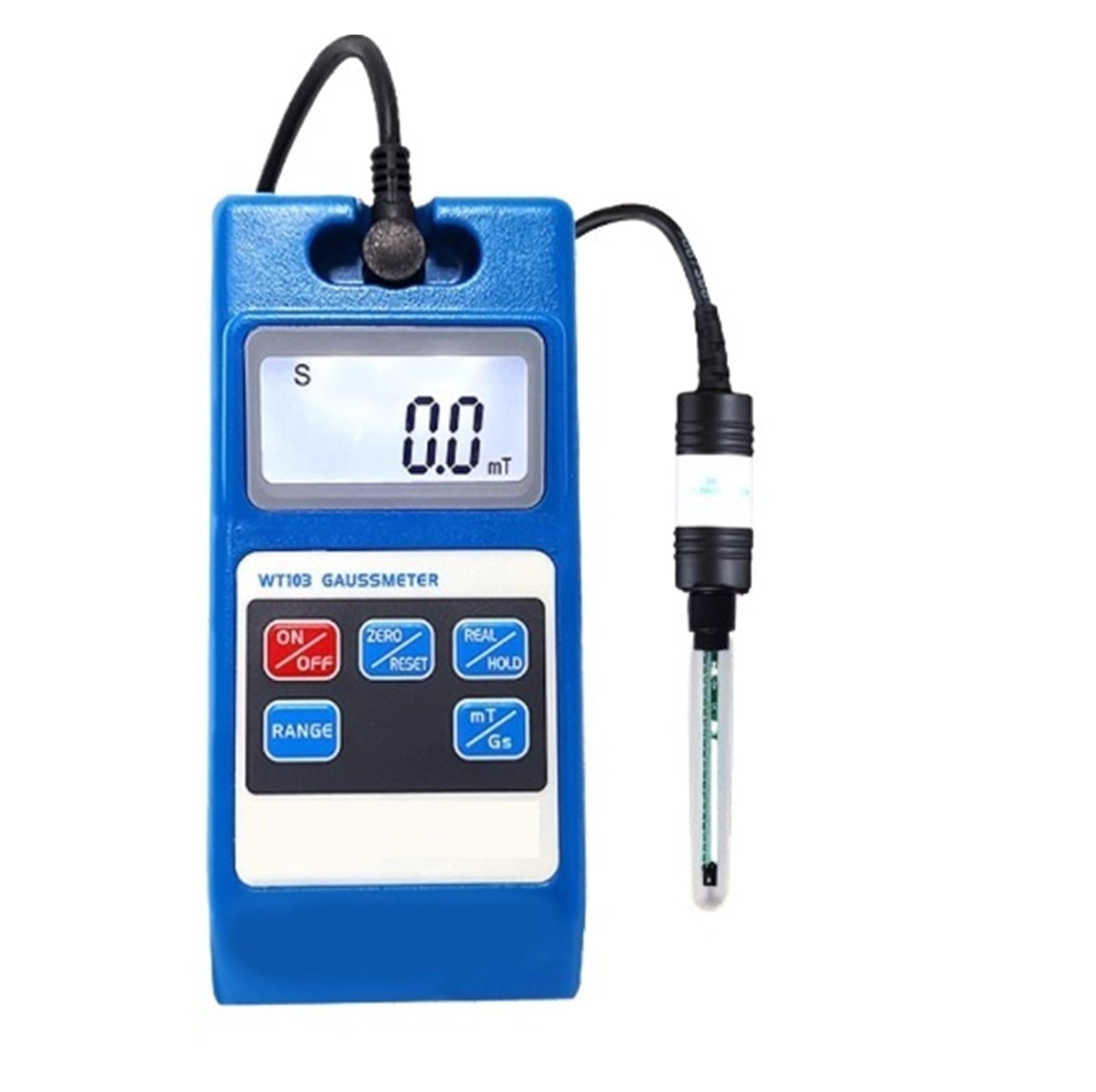 Medidor EMF WT103-1 ±1% Gauss Meter Dispositivo de medición de campo magnético