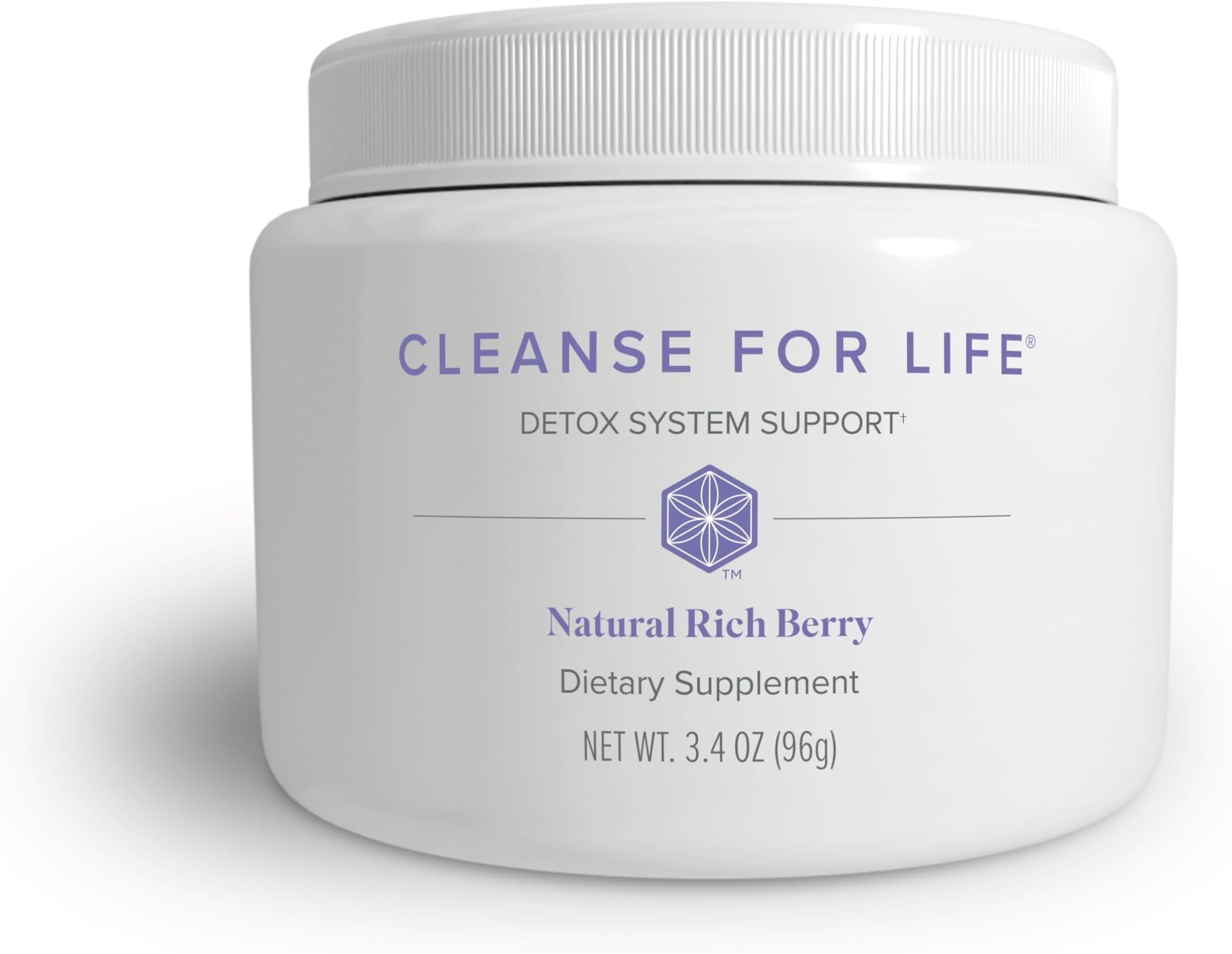 Isagenix Cleanse for Life - Powder Supplement for Cleanse Drink with No Laxatives or Diuretics - Support Metabolism with Vitamin B12 & Niacin - Natural Rich Berry -3.4 Oz (16 Servings)