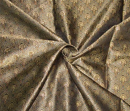 Tissu de brocart de soie pour robe de soirée chic et décoration de table festive