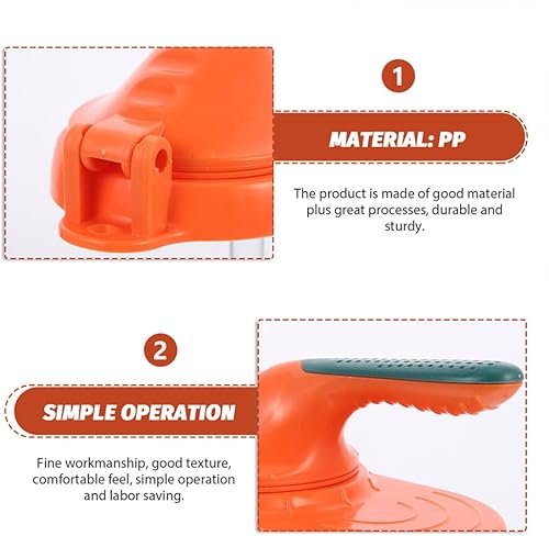 Miniatura 8 de Hemoton Máquina de prensado de albóndigas para hacer albóndigas para hacer albóndigas Envoltura Prensa para la piel de bola de masa de prensa de