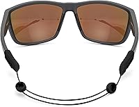 Vista 14 de Pilotfish - Correa de cable ajustable sin cola para lentes de sol y gafas (14 pulgadas, verde Hi-Vis)