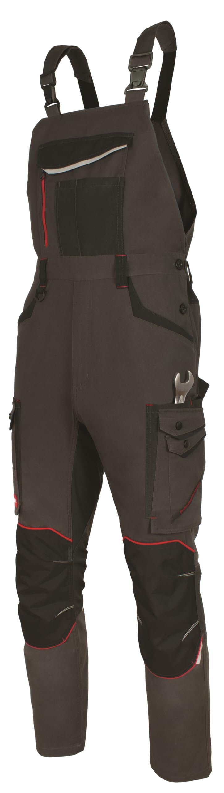 Blaklader 7159 Dames Werkbroek Stretch Donkergrijs/Zwart