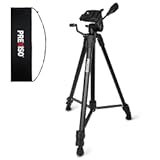 Professional Laser Level Tripod - 61 Inch Sturdy Aluminum Tripod for Laser Levels, Lightweight Extendable Tripods Stand with Bag, Anti-Slip Feet, Quick Release Plate with 1/4" Thread