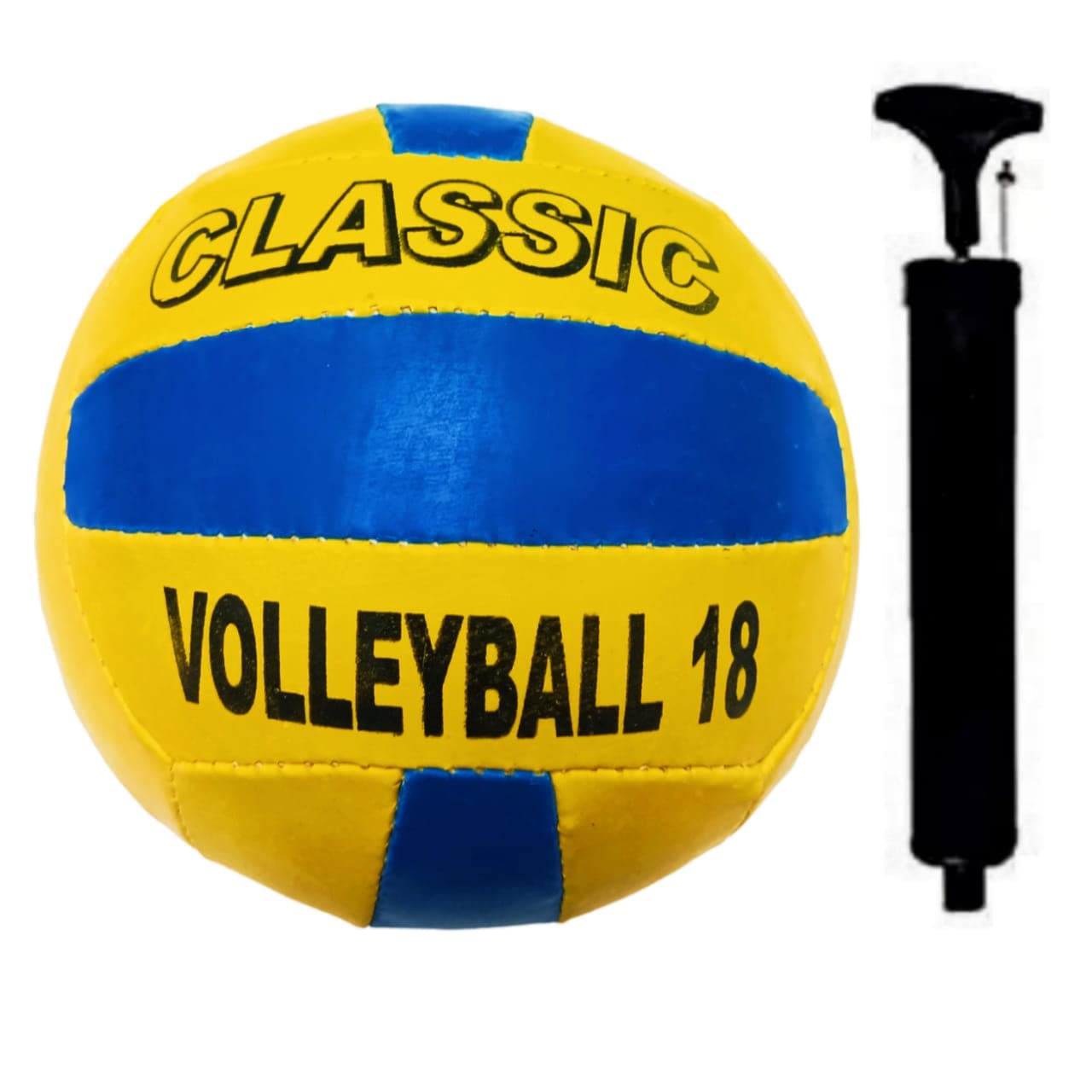 Classic Volleyball 18 Size-4 with air Pump Official Size and Weight (Pack of 1) (B0BJVZNQ48) Amazon Price History, Amazon Price Tracker