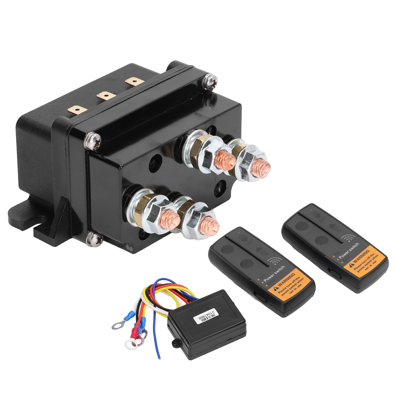 Kit Telecomando Wireless Premium per Verricello da 12 V per Verricelli Fino a 12.000 Libbre ATV UTV Installazione Semplice
