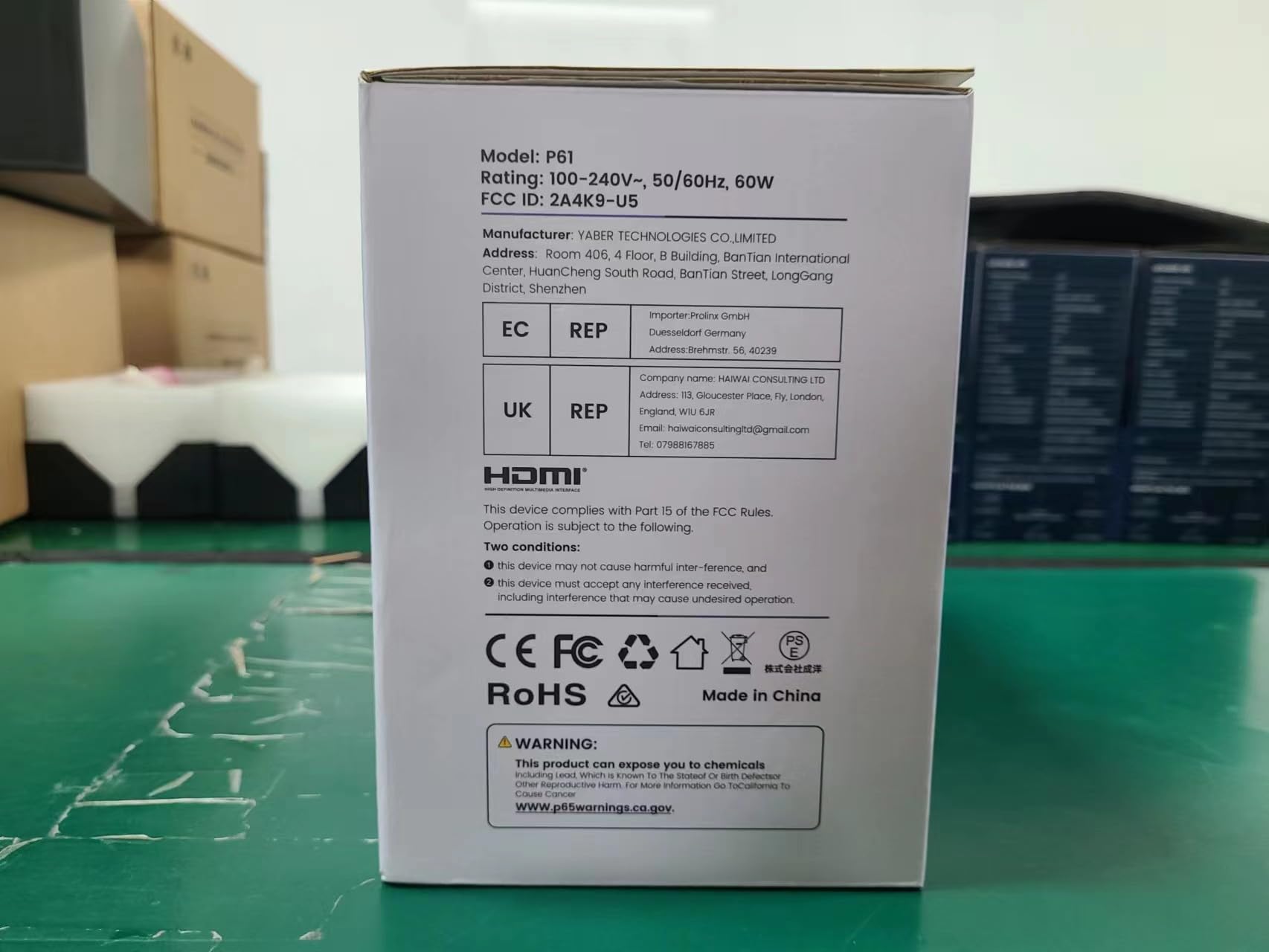 WiMiUS Mini proiettore WiFi Bluetooth 1080P Full HD, Messa a fuoco elettrica e correzione trapezoidale automatica, Proiettore home cinema per Android, iPhone, Grigio