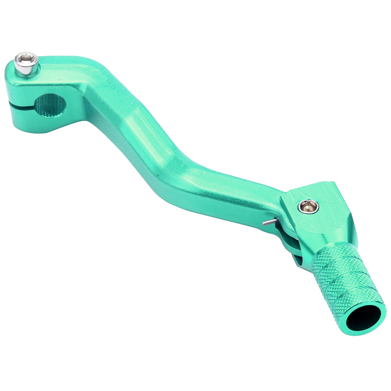 Nucelit Motorcycle Folding Aluminum Gear Shift Lever Gear Shift Lever for Motorcycle ATV Dirt Bike Pit Bikes Shifter Foot Pedal