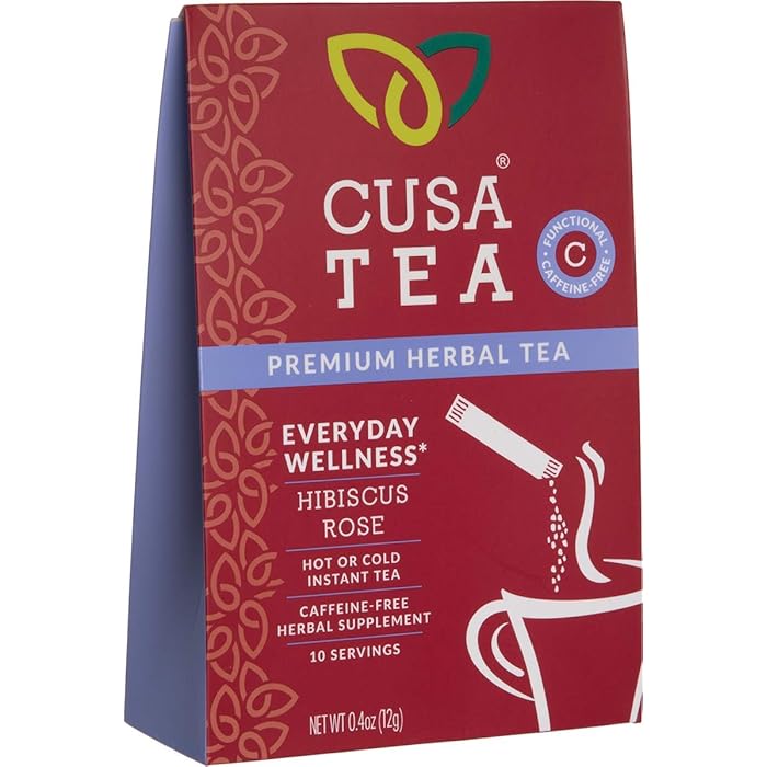 Buy Cusa Tea Everyday Wellness Herbal Tea No Caffeine Hibiscus
