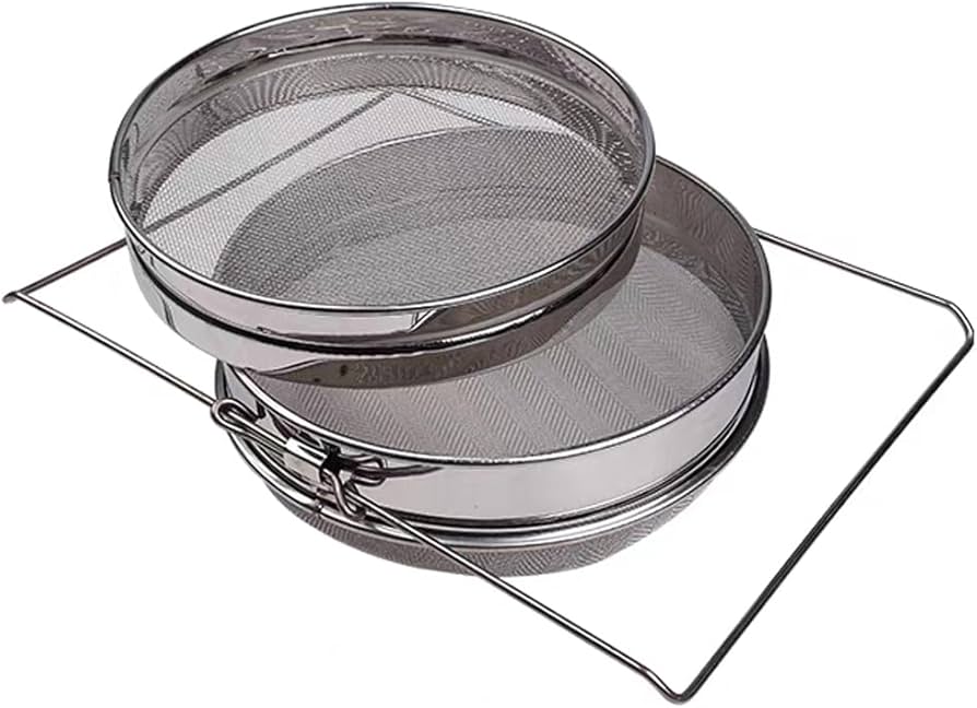 Amazon | Aidour HM はちみつ 蜜蜂 蜜こし器 二重 ふるい ステンレス
