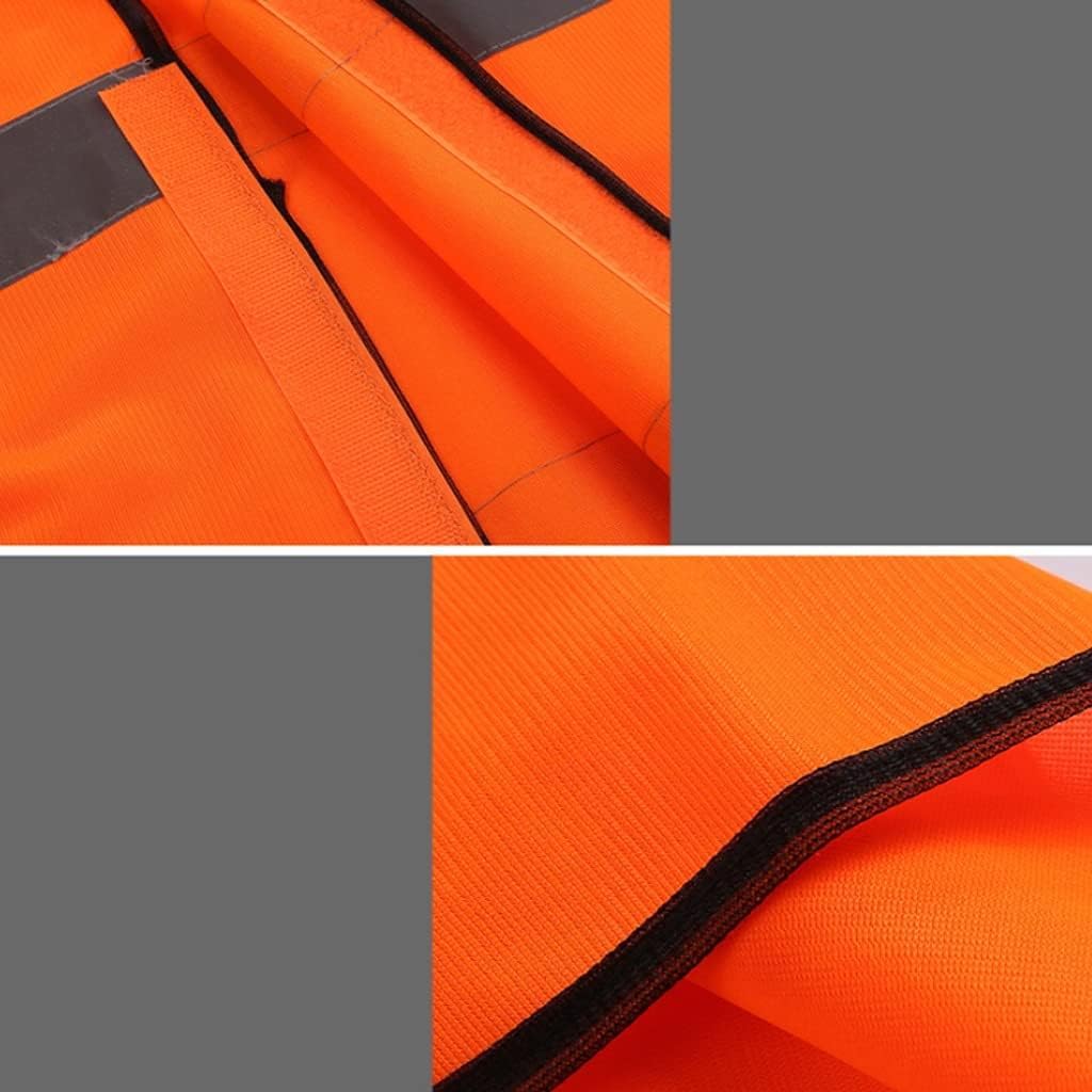hi vis chaleco reflectante de alta visibilidad, Chaleco de seguridad Traje reflectante Chaleco reflectante de alta visibilidad Buena transpirabilidad