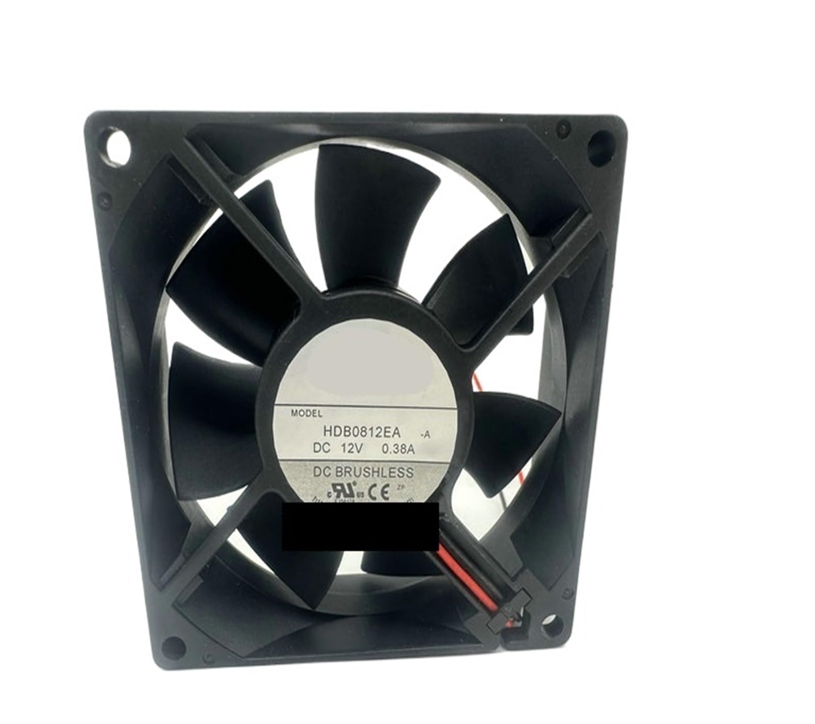 UITGVDQAT HDB0812EA DC 12V 0.38A 80x80x25mm 4-Wire Server Cooling Fan