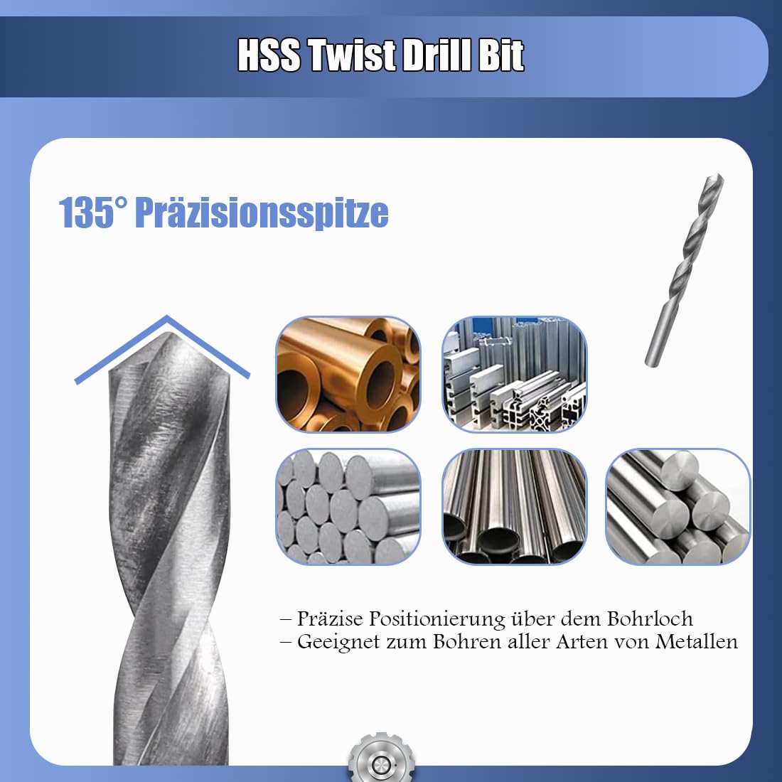 Kit di riparazione di thread M10 x 1,5 mm Helicoil Restoring Thread Tools Repair Wire Insert Kit for Helicoil Type Internal Screw Holes Repair