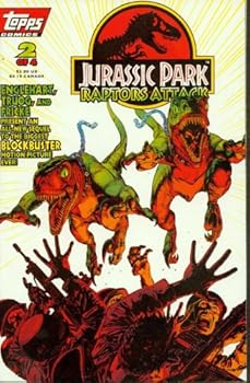 Jurassic Park Raptors Attack #2 of 4 Animals / Men