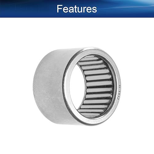 Miniatura 55 de Bettomshin 2 rodamientos de agujas B2420, diámetro de 1-1/2 pulgadas, diámetro exterior de 1-7/8 pulgadas, diámetro exterior de 1-1/4 pulgadas