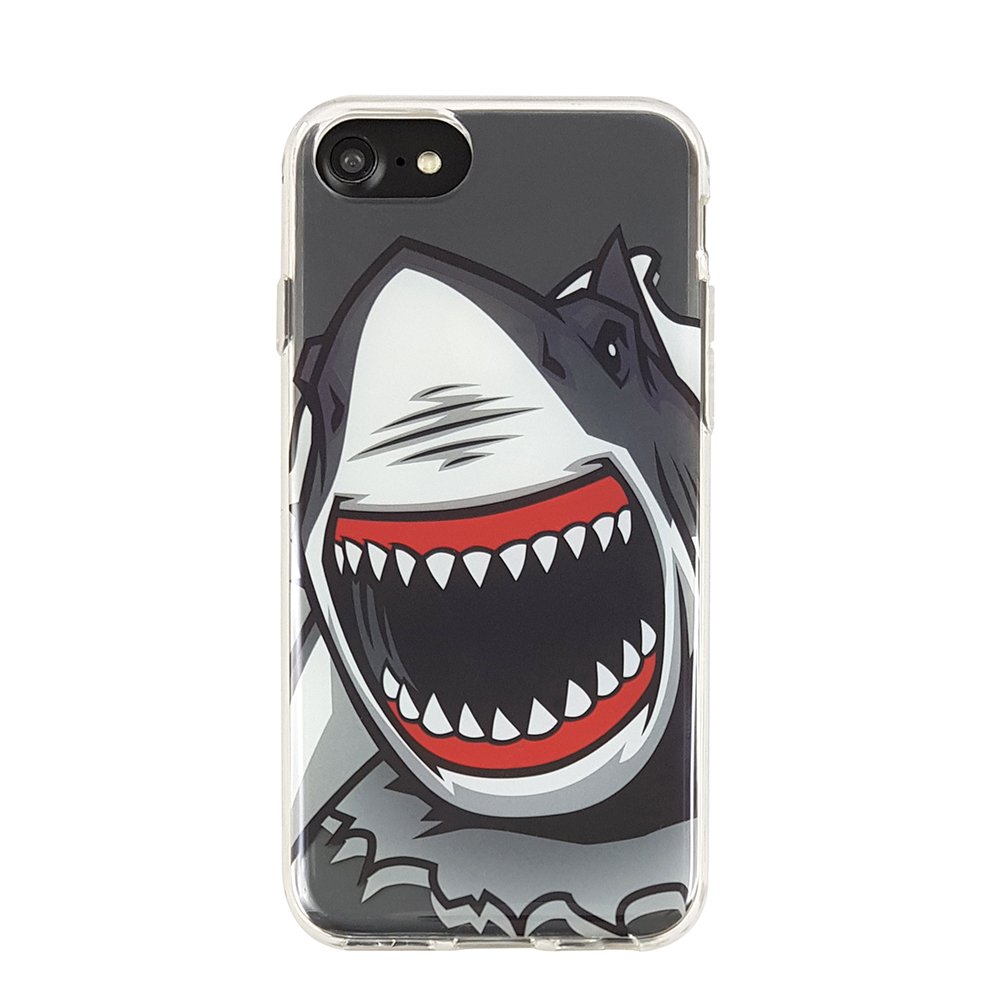 Uunique London iPhone 8/7 Augmented Reality Fierce Shark Hard Shell