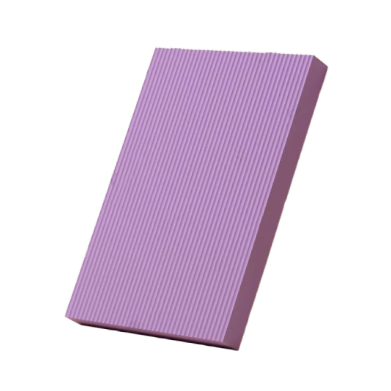 Enakshi Kneeling Pad Yoga Mat for Mobility Knee and Ankle Exercise Stability Workout Purple 30cmx20cmx20mm|Sporting Goods|Fitness Running & Yoga|Fitness Equipment & Gear |1x Balance Pad-image-12