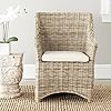 Safavieh Home Collection Ventura Brown and White Washed Arm Chair 61hw1A0LpOL. SS100
